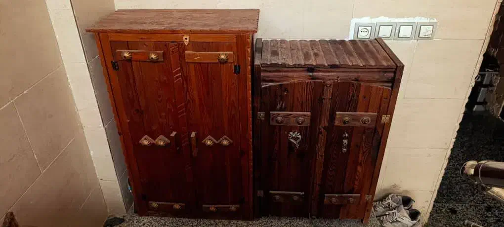 فروش 2 عدد جاکفشی چوبی سنتی و اتو بخار ایستاده|جاکفشی، کمد، دراور|بندرعباس, |دیوار