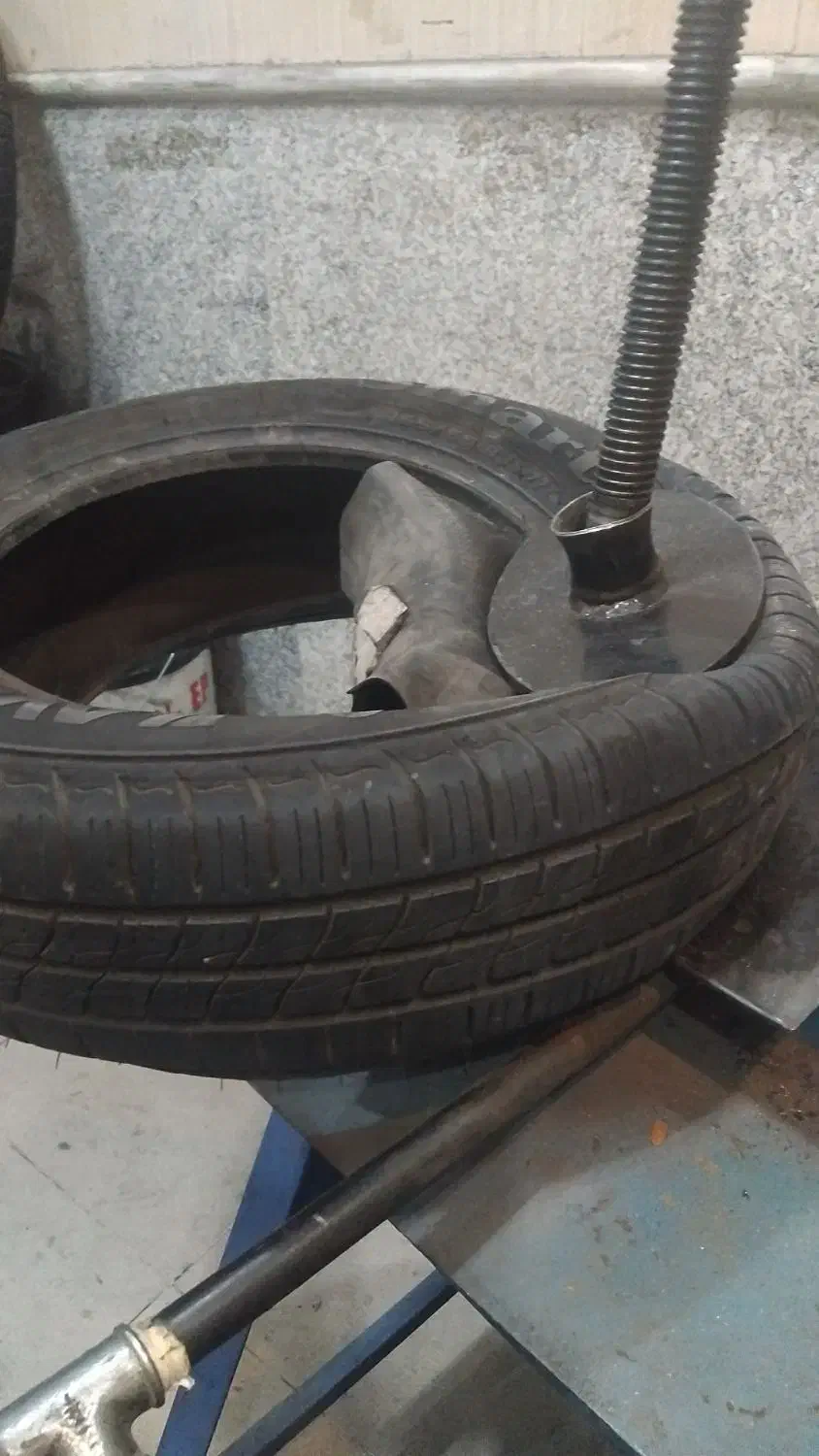 پخت لاستیک با بخارسنگین و سواری تعمیر رینگ اسپورت|قطعات یدکی و لوازم جانبی|تبریز, |دیوار