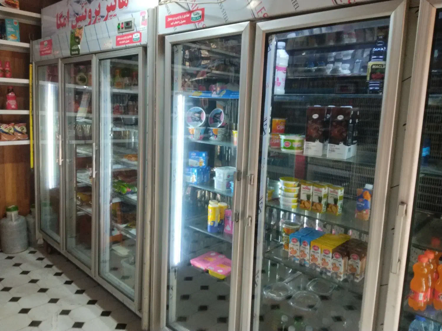 یخچال و فریزر ایستاده دو متری|فروشگاه و مغازه|اسلامشهر, شهرک واوان|دیوار