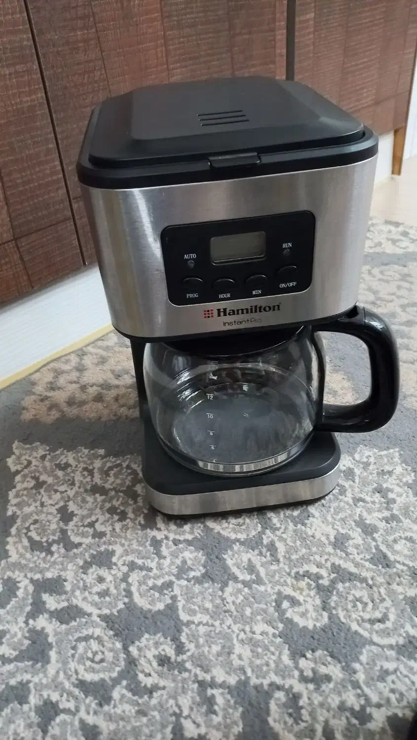 قهوه ساز همیلتون|سماور، چای‌ساز، قهوه‌ساز|خمینی‌شهر, |دیوار