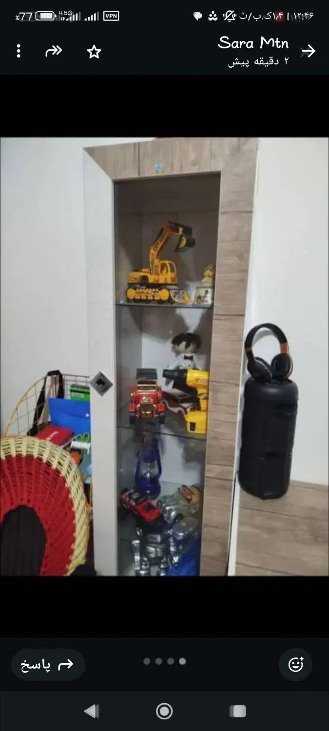 سرویس خواب کودک سالم سه عدد کمد و یک تخت|تخت و سرویس خواب|پاکدشت, پاکدشت (مامازند)|دیوار