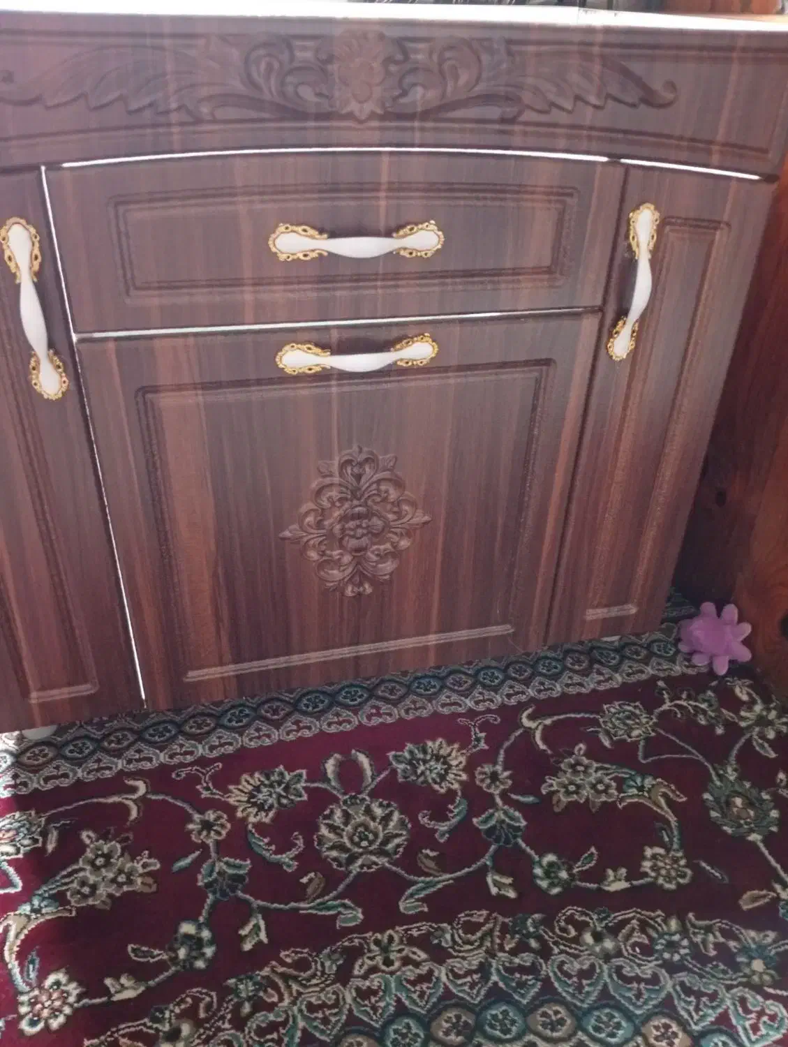 یک عدد کمد اجاق گاز رومیزی|جاکفشی، کمد، دراور|چالوس, |دیوار