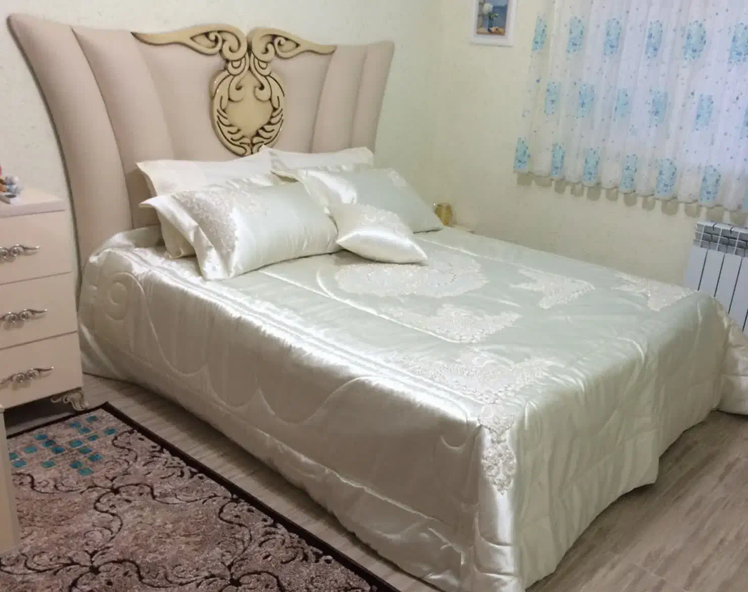 تختخواب دو نفره|تخت و سرویس خواب|اراک, |دیوار