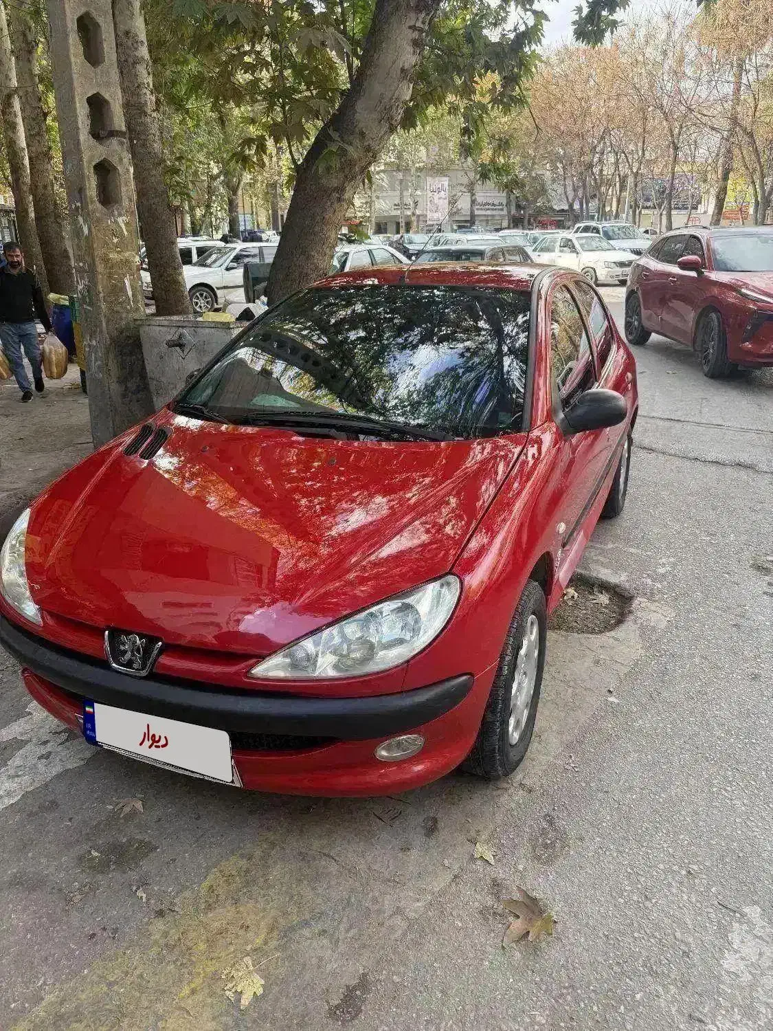 ۲۰۶ تیپ ۲ مدل ۱۴۰۱ قرمز رژی|خودرو سواری و وانت|خرمآباد, |دیوار