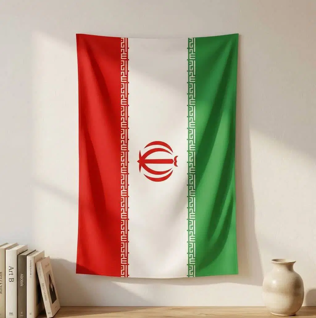 پرچم ایران با بهترین کیفیت ساتن ایرانی چاپ دو رو|لوازم خیاطی و بافتنی|تهران, باغ فیض|دیوار