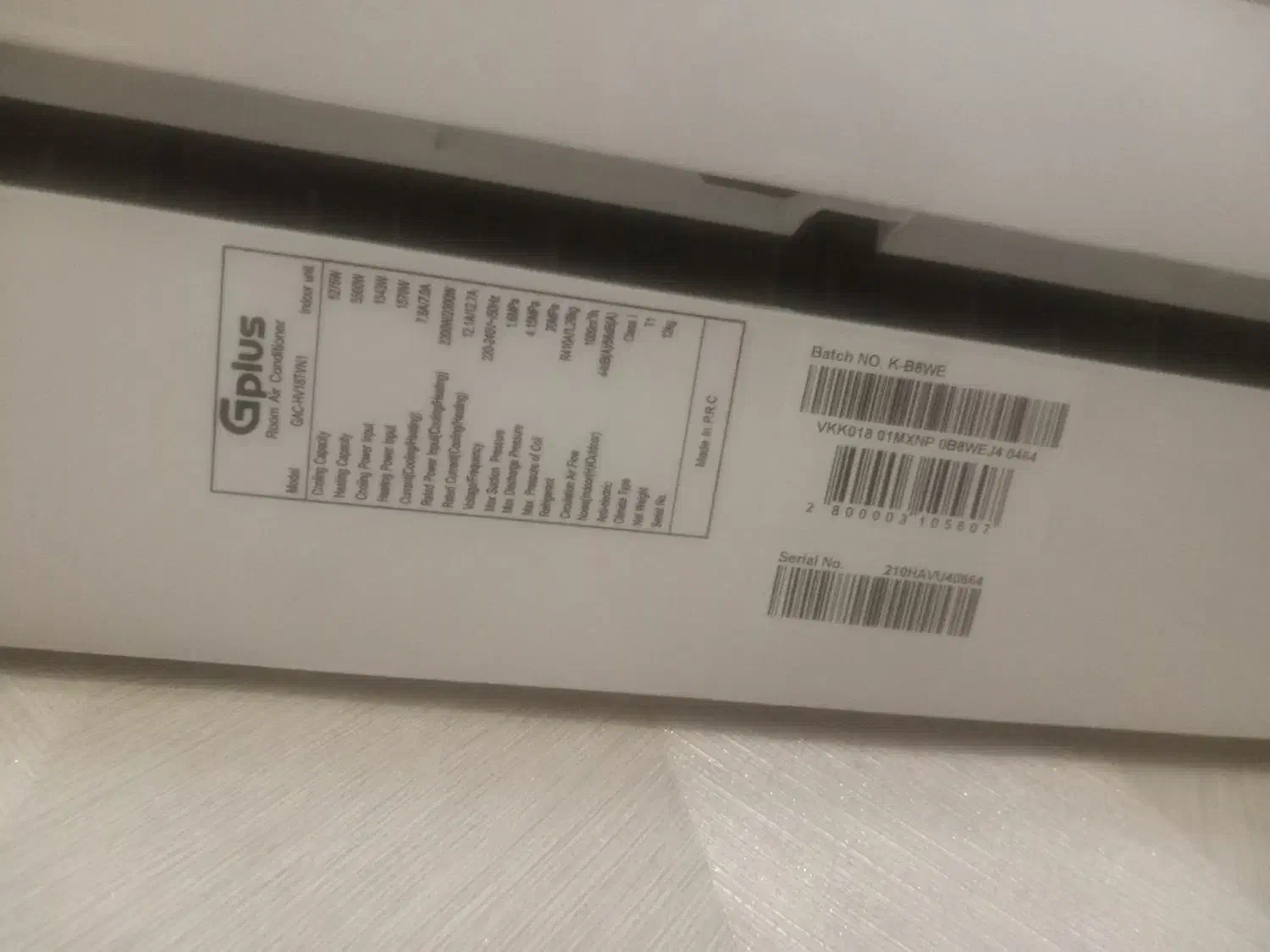 کولرگازی جی پلاس۱۸هزار|کولر گازی و فن‌کوئل|پاکدشت, پاکدشت (مامازند)|دیوار