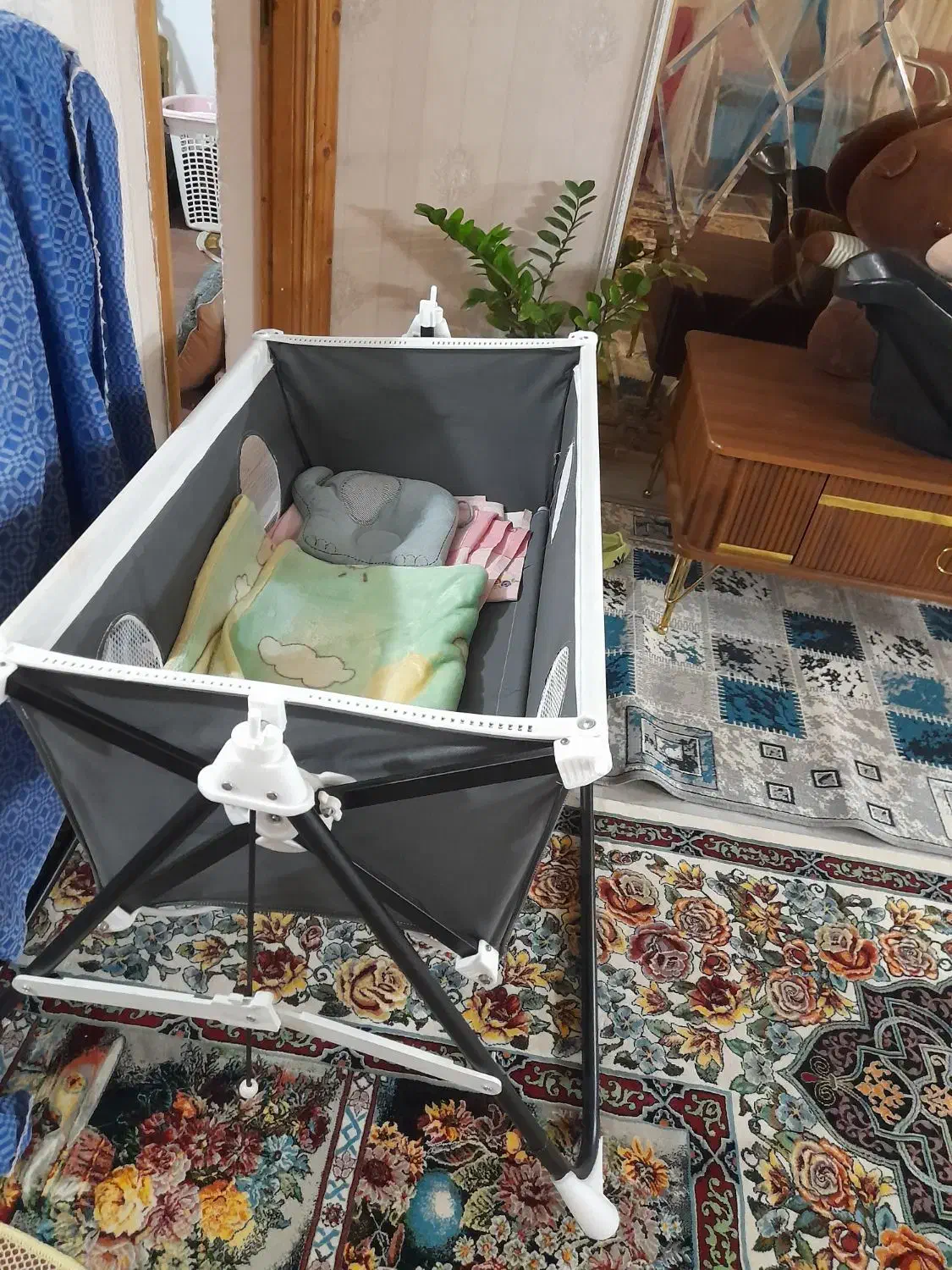 دو گهواره نوزاد استفاده نشوده|تخت و صندلی بچه|بابل, |دیوار