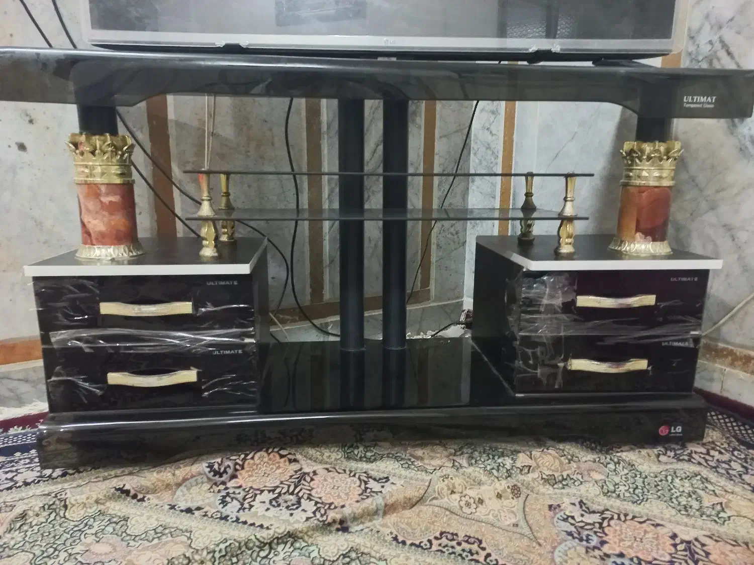 میز تلویزیون شیشه ای|میز تلویزیون|سراوان, |دیوار