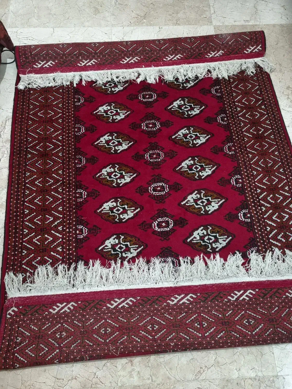 فرش ترکمن دستباف نخ|فرش|تهران, فردوس|دیوار