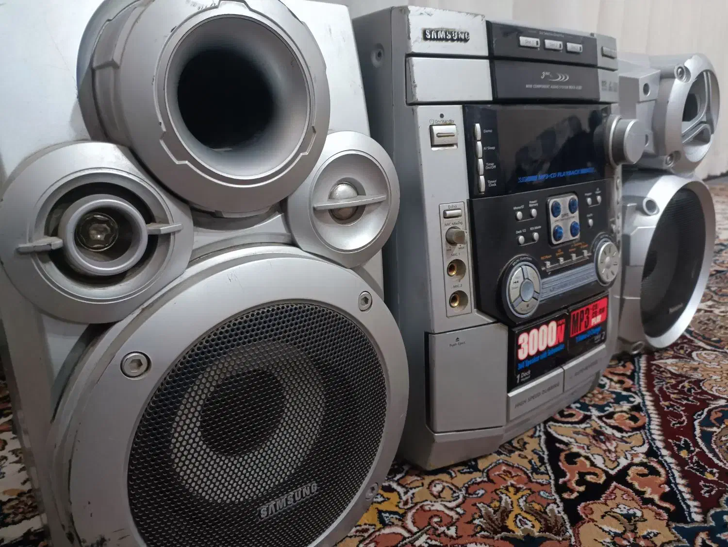 ضبط سامسونگ اصل ،بلوتوث و فلش|سیستم صوتی خانگی|سیرجان, |دیوار