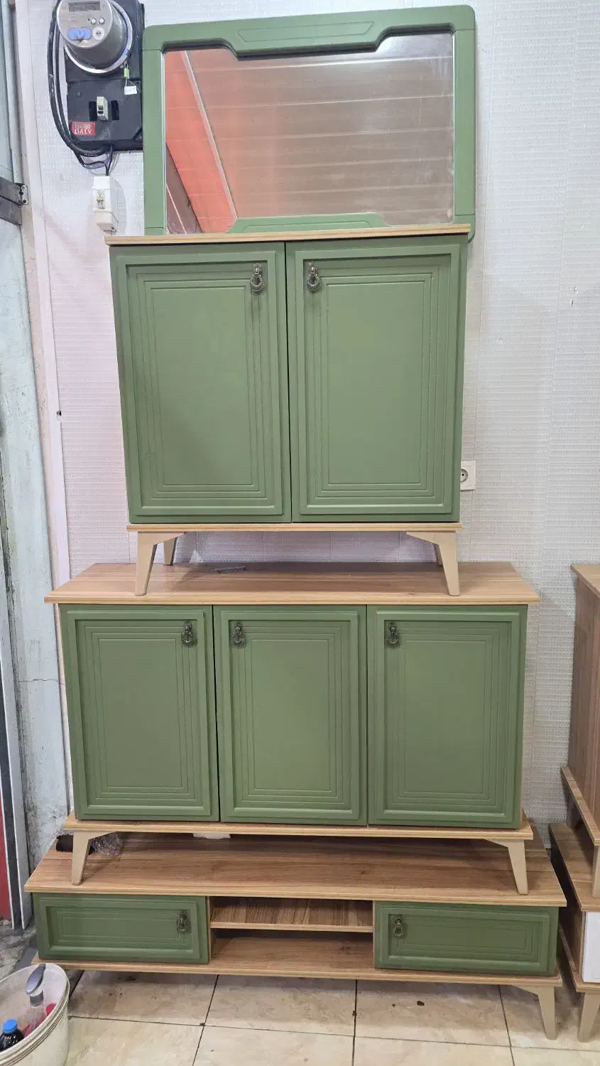 جاکفشی میزtv|جاکفشی، کمد، دراور|رشت, رودبارتان|دیوار