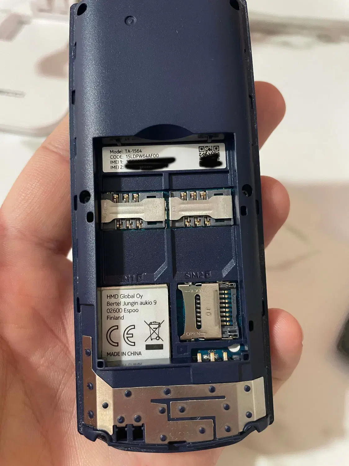 گوشی نوکیا ۱۰۶ اصلی ( وارداتی )|موبایل|تهران, وردآورد|دیوار