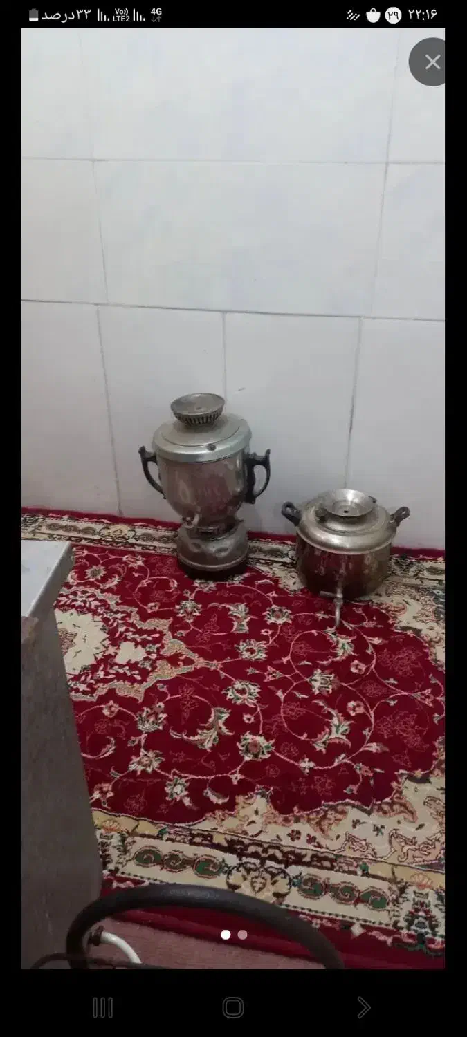 خرید.فروش سماور خراب گازی.نفتی.برقی|سماور، چای‌ساز، قهوه‌ساز|گرگان, |دیوار