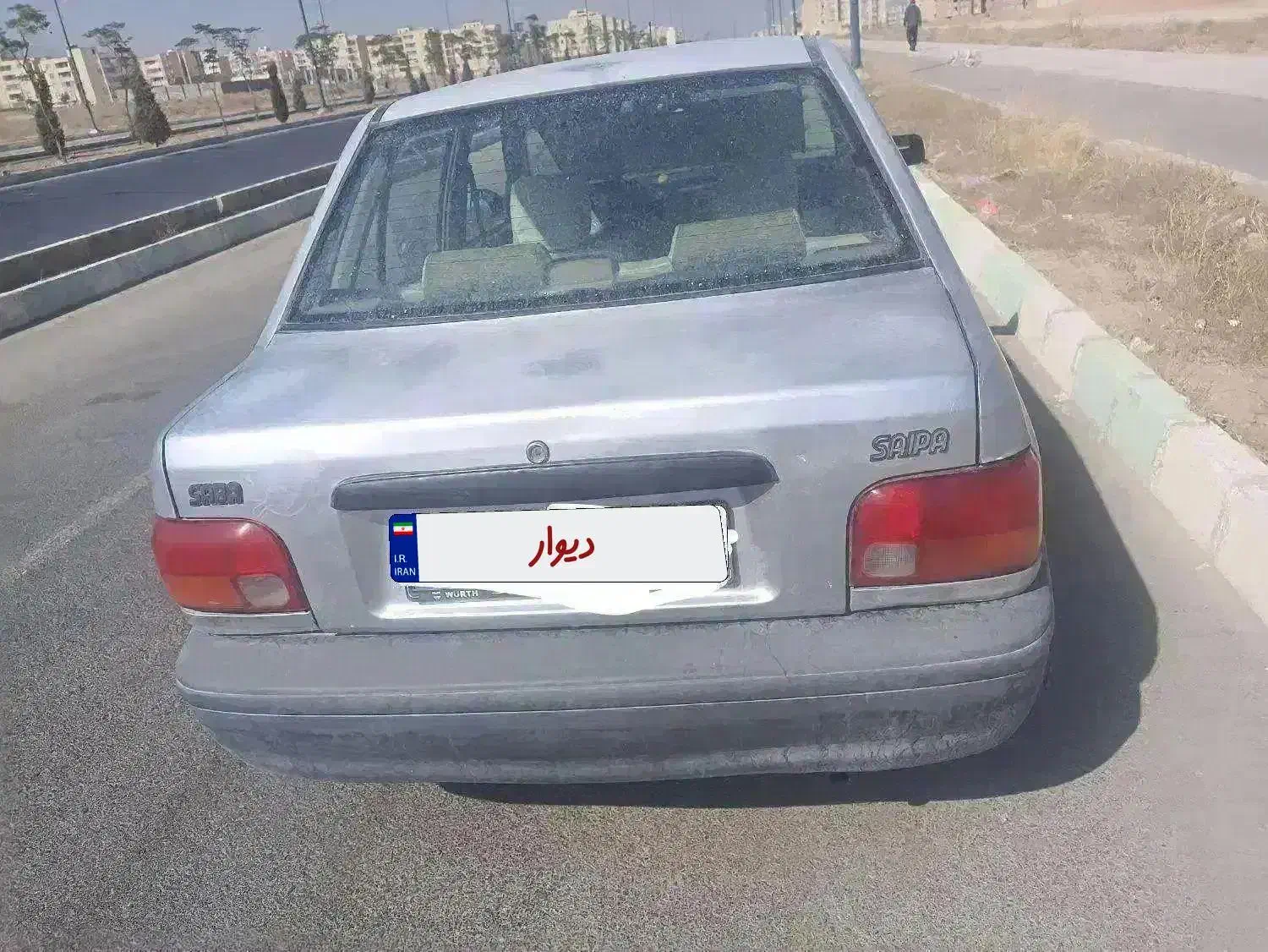 پراید دوگانه رنگ نقرهای مدل85|خودرو سواری و وانت|فولادشهر, مسکن مهر فولادشهر|دیوار