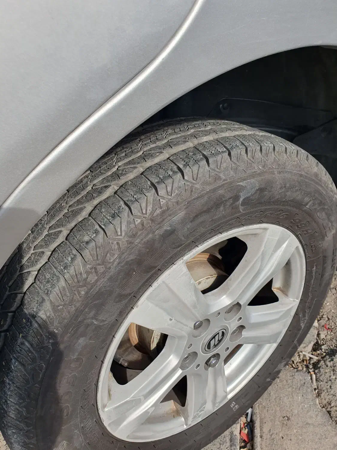 رینگ ولاستیک لیفان x60|قطعات یدکی و لوازم جانبی|تهران, چوب تراش|دیوار