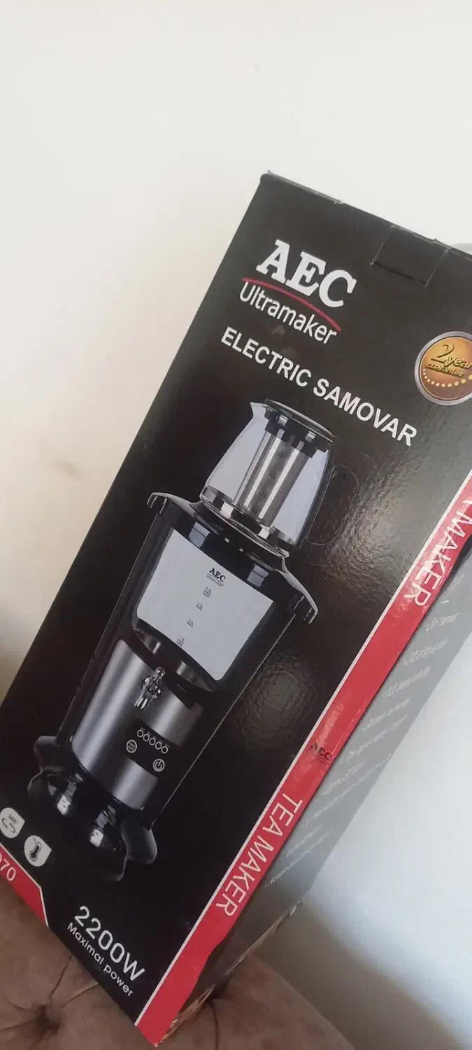 چایی ساز برقی برند AEC|سماور، چای‌ساز، قهوه‌ساز|سنندج, |دیوار