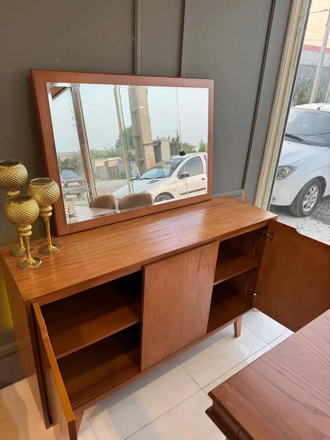 آیینه کنسول|بوفه، ویترین، کنسول|بابل, |دیوار