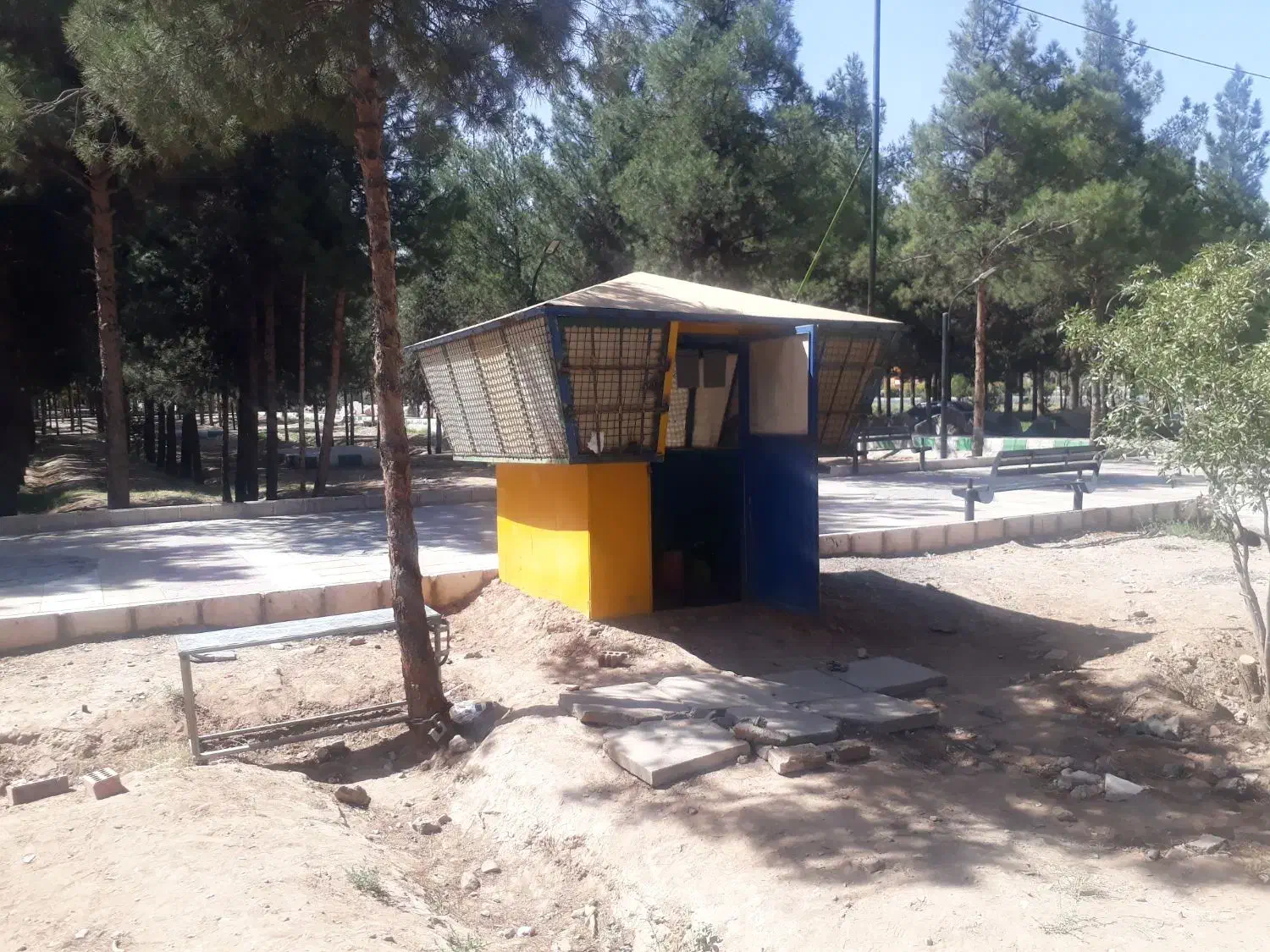 کانکس مغازه یا کانکس نگهبانی|مصالح و تجهیزات ساختمان|کرمان, |دیوار