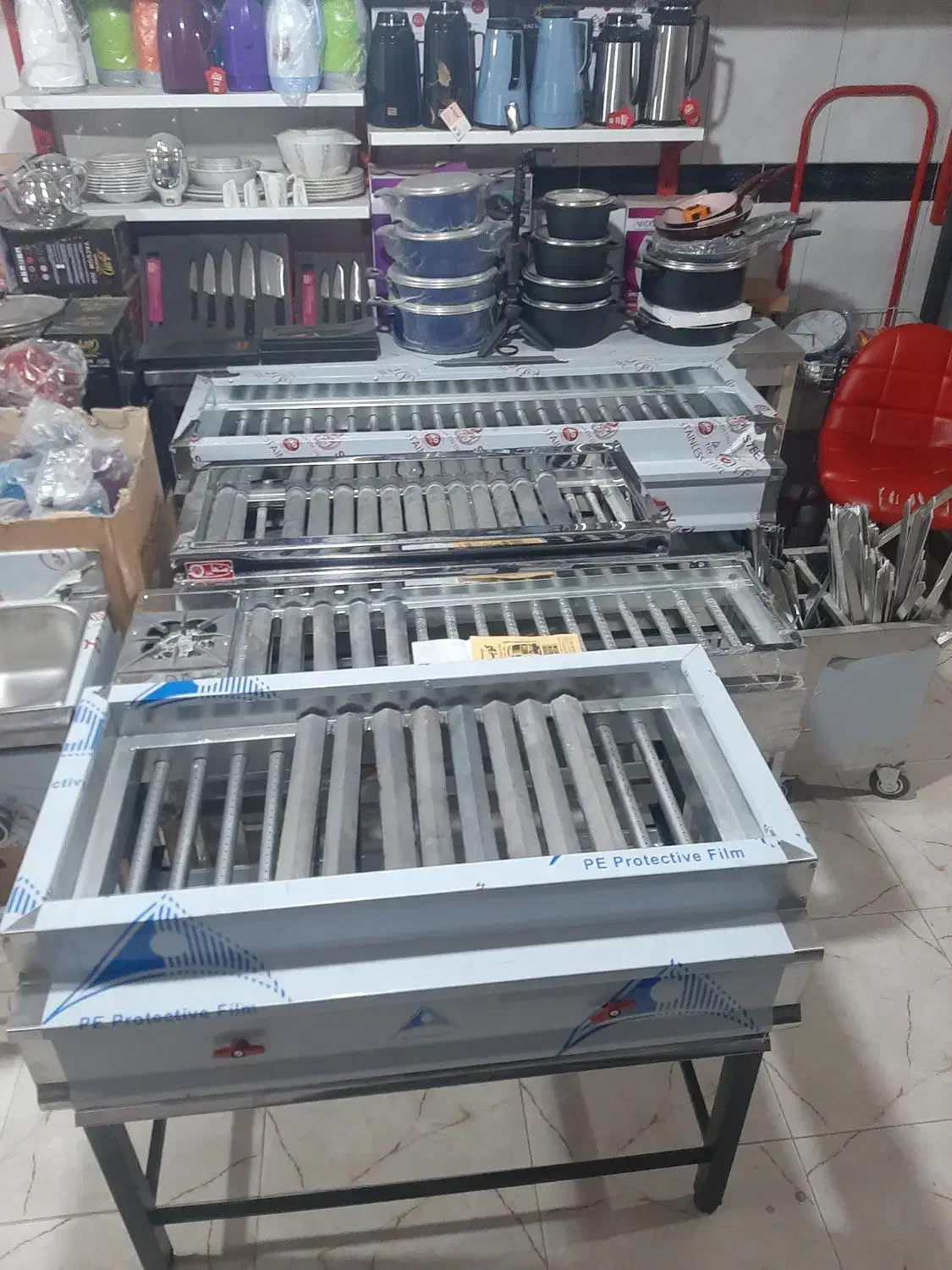 فروش ویژه منقل کبابپز چدنی خانگی و رستورانی|اجاق گاز و لوازم برقی پختوپز|همدان, |دیوار