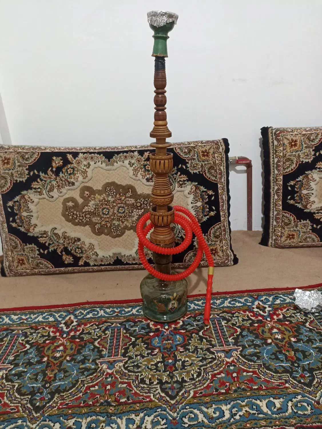 قلیون چوبی گردو|کلکسیون و سرگرمی|مشهد, امیر المومنین|دیوار