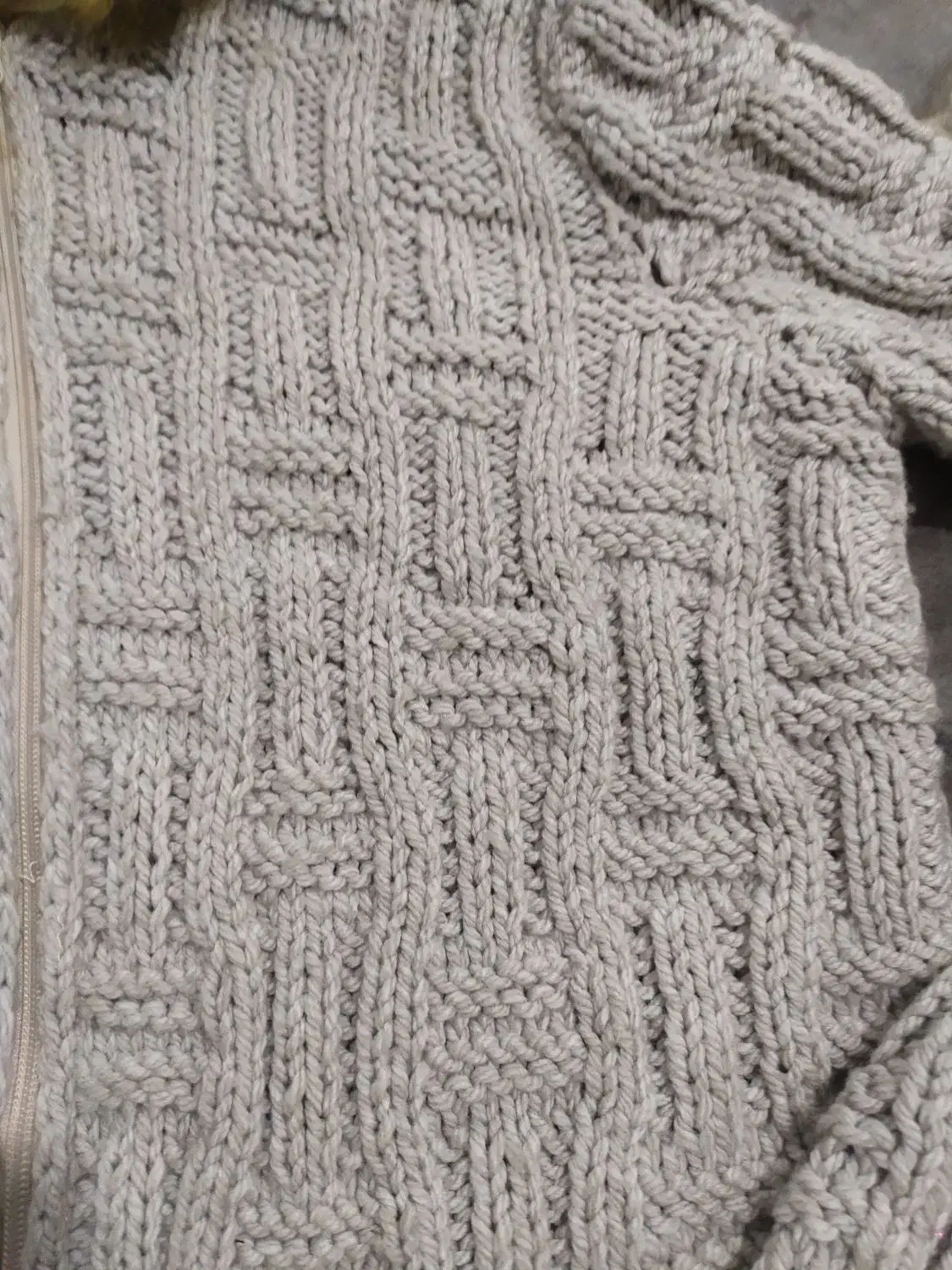 ژاکت کلاهدار دستبافت|لباس|ملارد, |دیوار