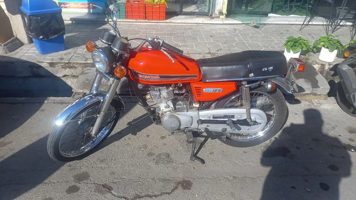 هندا سی جی۱۲۵ اصل ژاپن|موتورسیکلت|گلستان (تهران), |دیوار
