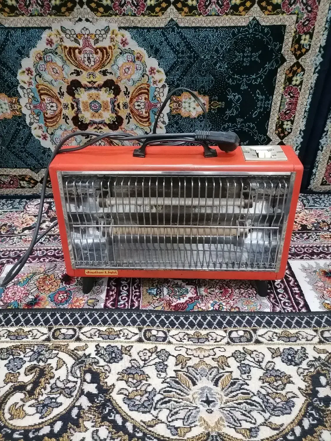 هیتر برقی (بخاری برقی) دو المنته اصل ژاپن|بخاری، هیتر، شومینه|شیراز, گلکوب|دیوار