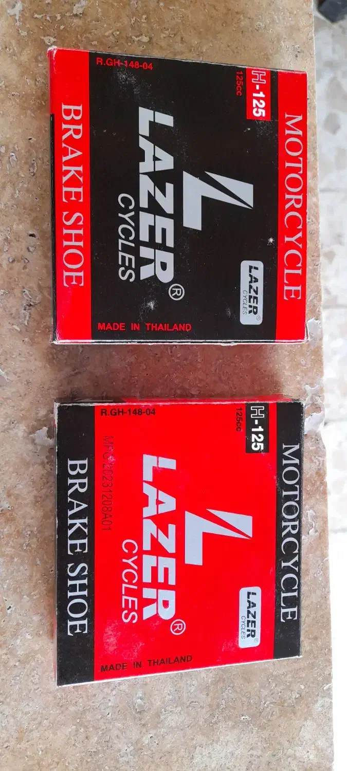 لنت ترمز عقب وجلو ۱۲۵|قطعات یدکی و لوازم جانبی|رشت, فخب|دیوار