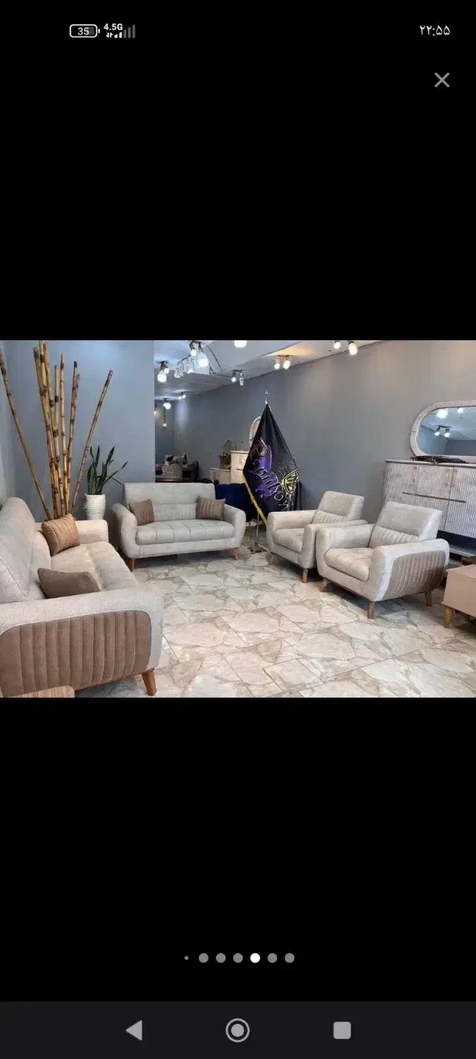 مبل اشتهارد کد ۲۲۲۹۹۹|مبلمان خانگی و میز عسلی|اشتهارد, |دیوار