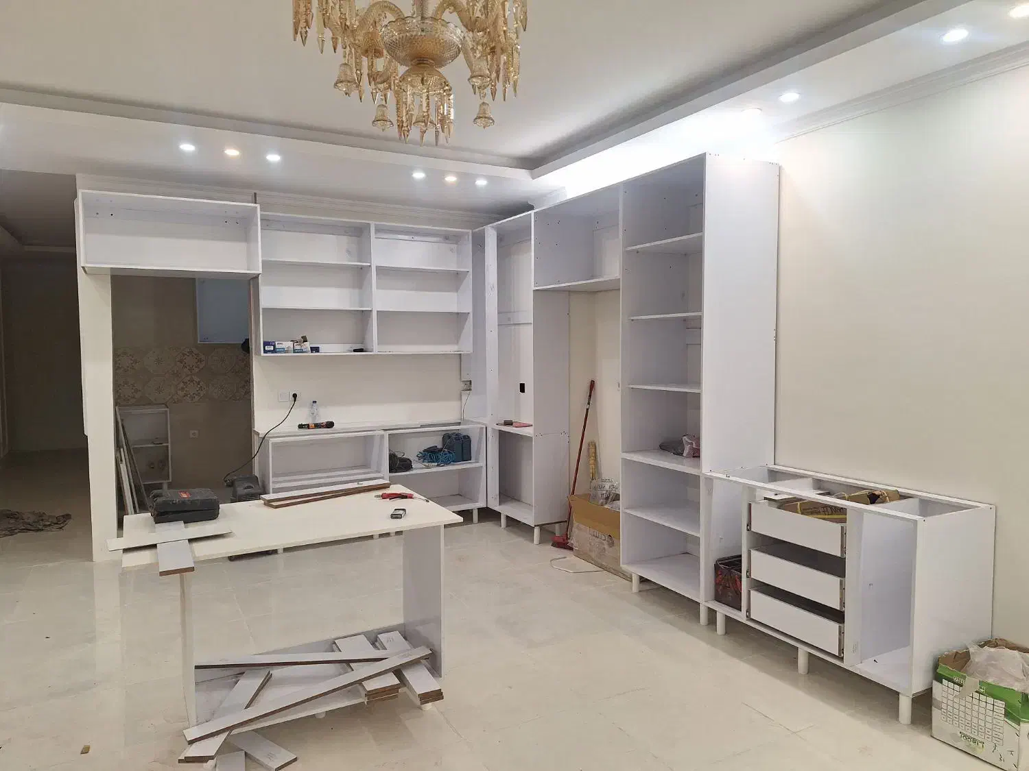 مونتاژ و نصب کابینت|خدمات پیشه و مهارت|آمل, |دیوار