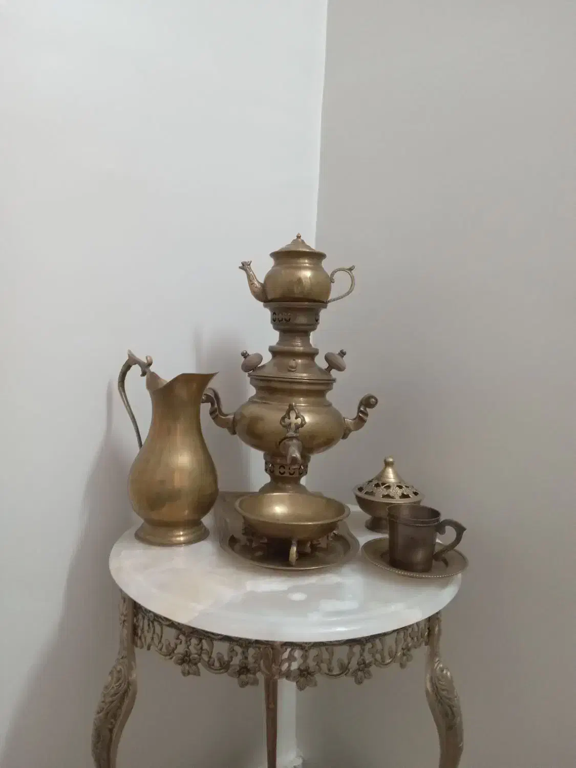 سماور و وسایل برنج|صنایع دستی و سایر لوازم تزئینی|چهاردانگه (تهران), |دیوار