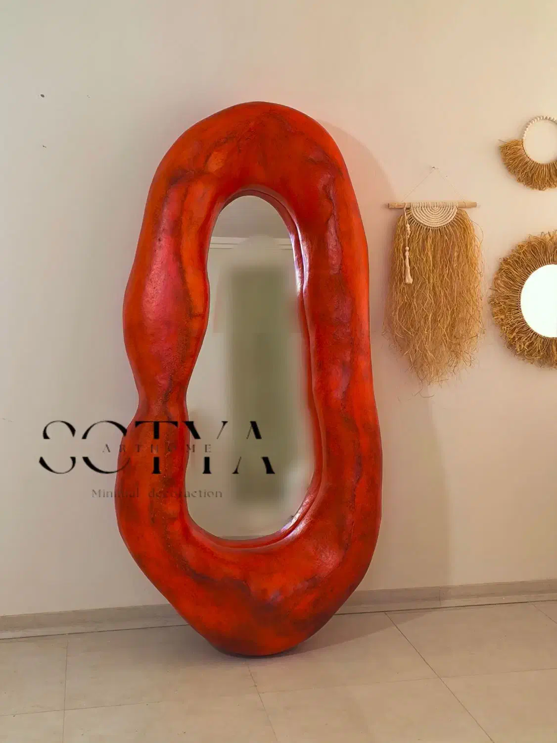 آینه دفرمه آینه پاپیه ماشه|آینه|مشهد, امیریه|دیوار