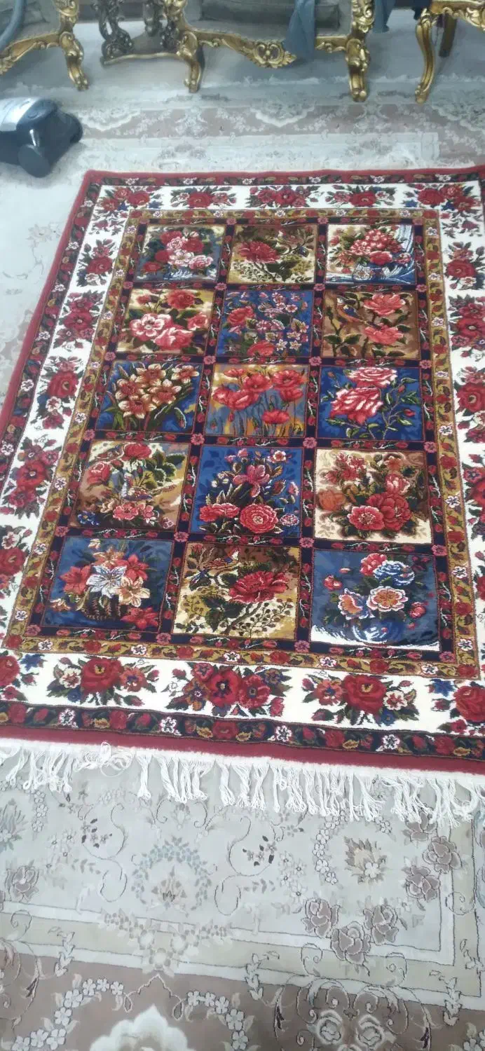 فرش دستباف ۱۷۰*۲۵۰ خشت شیدایی|فرش|خمینی‌شهر, |دیوار