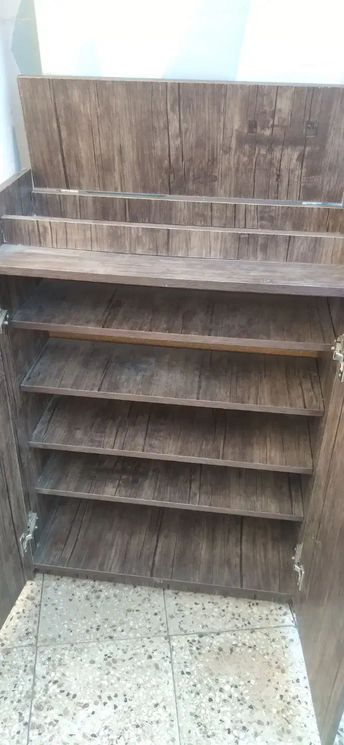 جاکفشی پنج طبقه|جاکفشی، کمد، دراور|قائن, |دیوار