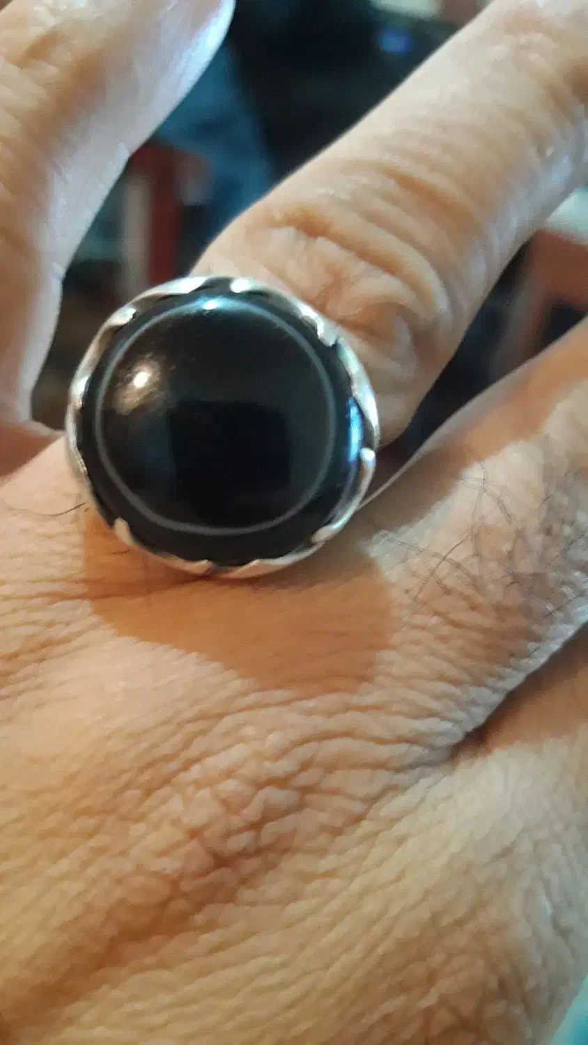 انگشترمهره بقرانی کهنه شاه مقصودافغان|جواهرات|تهران, دروازه شمیران|دیوار