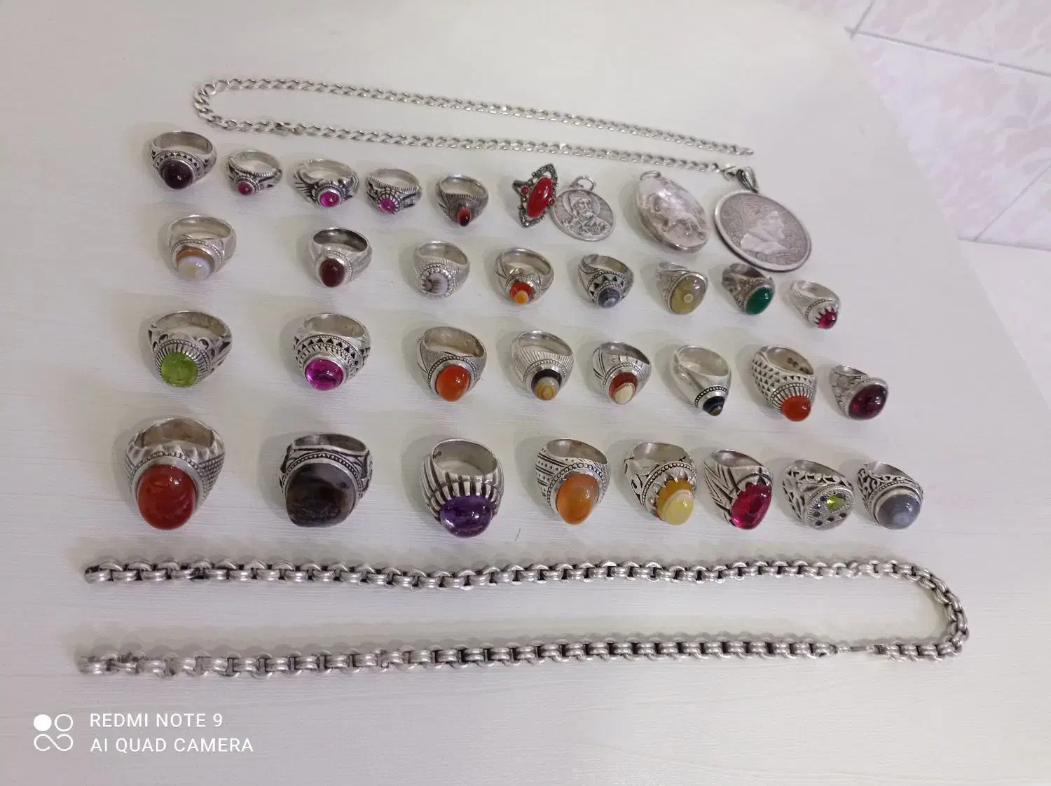 تعداد 30 عدد انگشتر دست ساز|جواهرات|اسلام‌شهر, شهرک محمدیه|دیوار