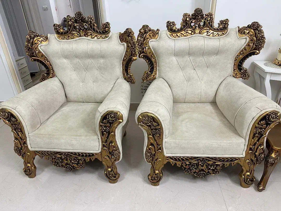 مبل سلطنتی|مبلمان خانگی و میز عسلی|لاهیجان, کوه بیجار|دیوار