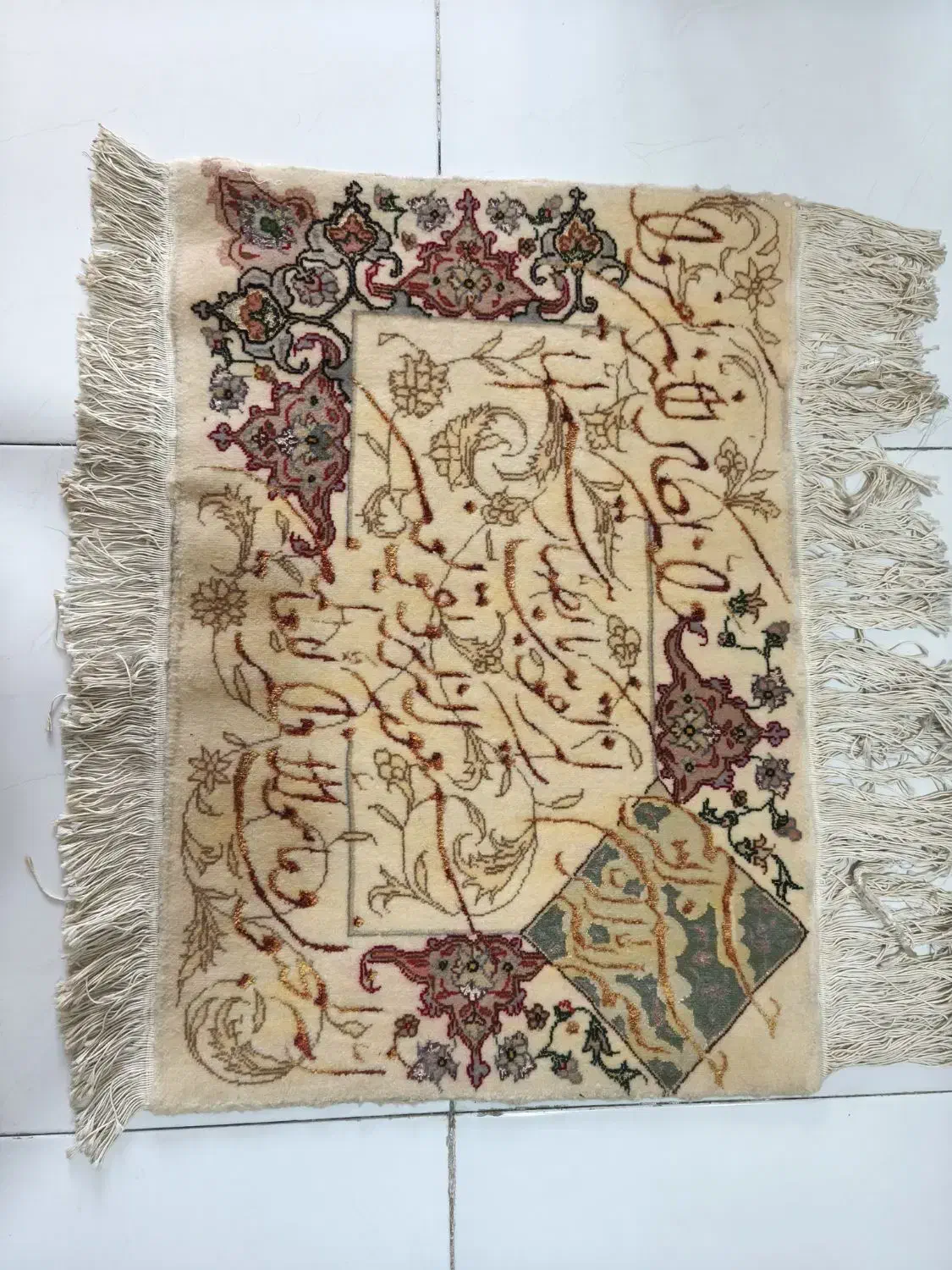 تابلو فرش دست بافت . بدون قاب|تابلو فرش|هشتگرد, فاز ۷ مهستان|دیوار