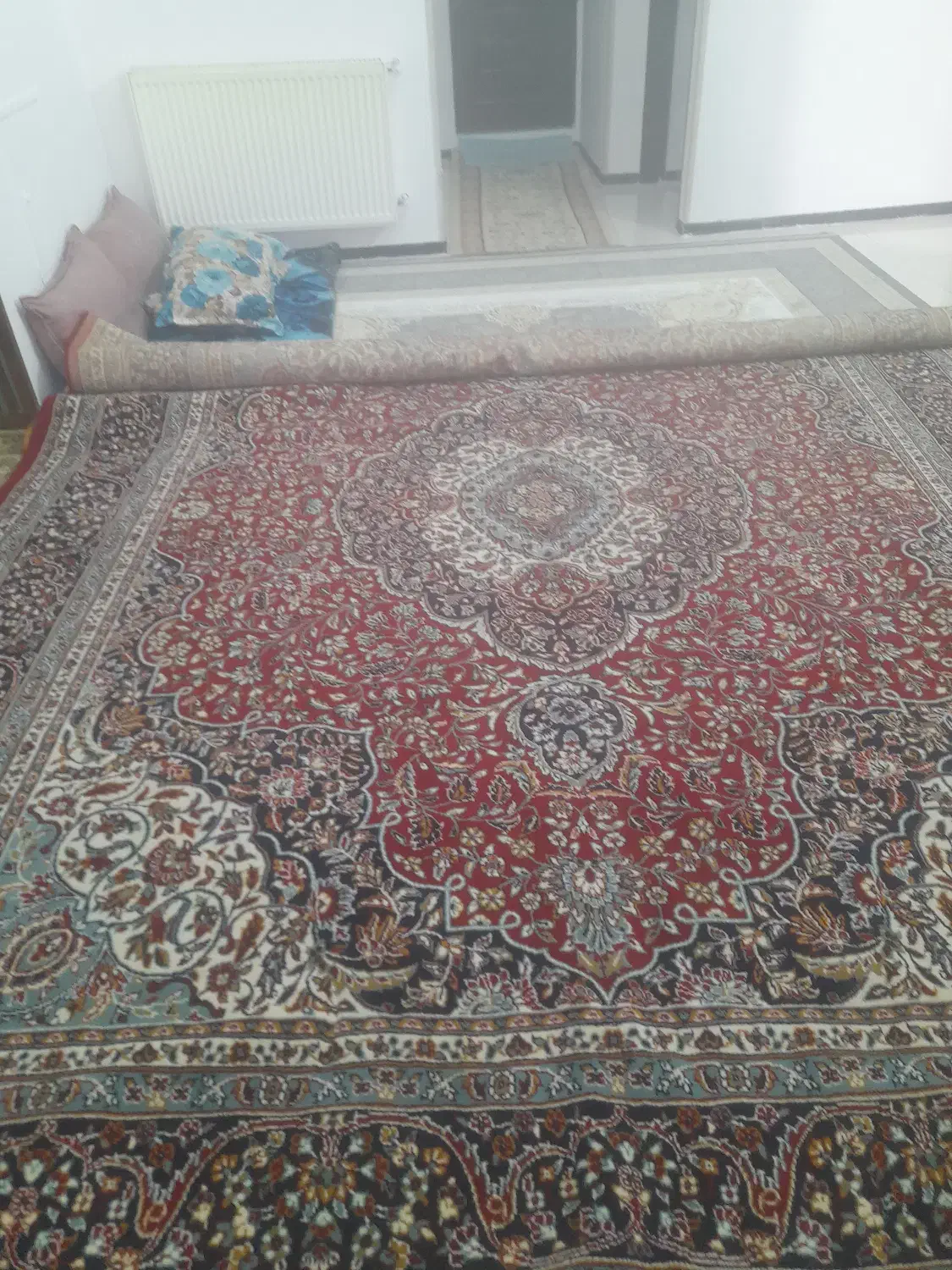 فرش ۴×۳ مشهد|فرش|آبکوه, |دیوار