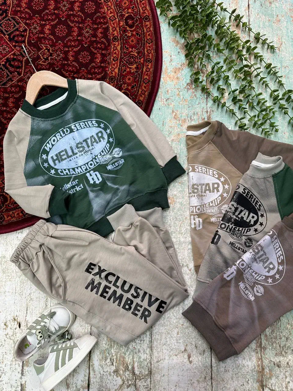 ست بلوز شلوار اسپرت گالری پوشاک مهراب|کفش و لباس بچه|کرمانشاه, |دیوار