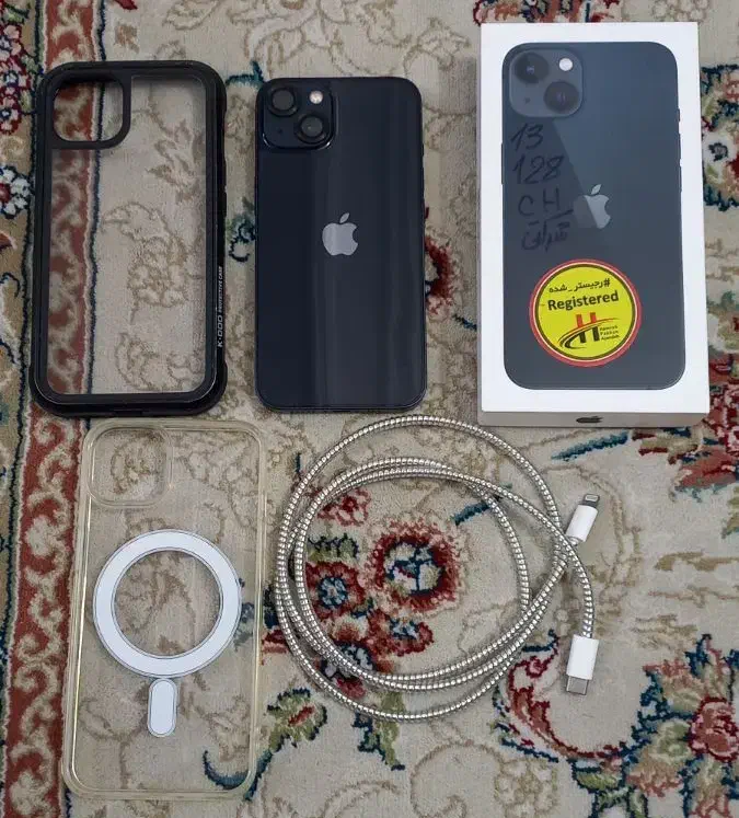 اپل iPhone 13 با حافظهٔ ۱۲۸ گیگابایت|موبایل|ساری, |دیوار