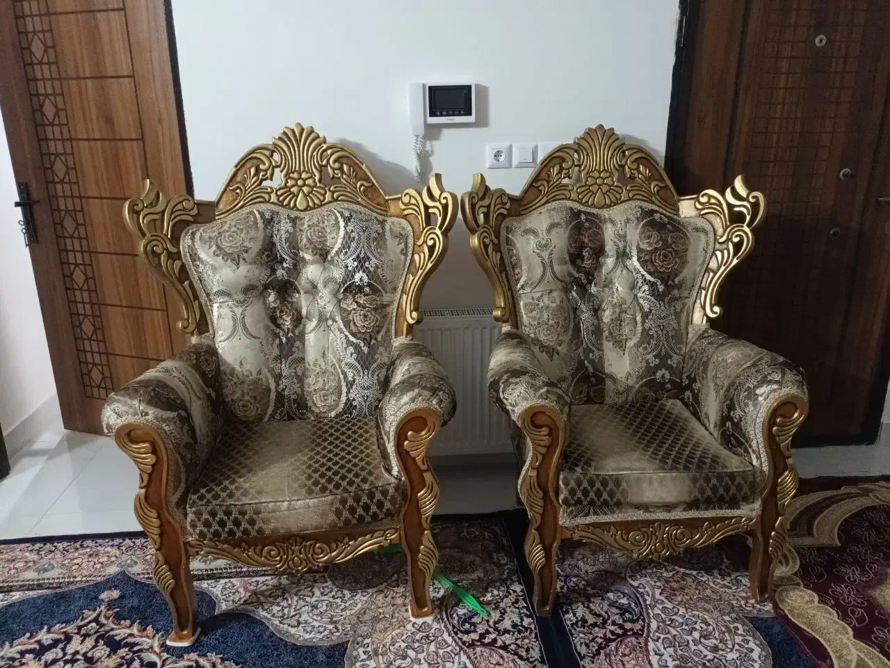 مبل هفت نفره سلطنتی|مبلمان خانگی و میز عسلی|خرمدره, |دیوار