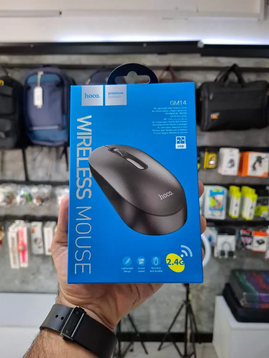 موس بی سیم اداری خانگی برند هوکو|قطعات و لوازم جانبی رایانه|فردیس, فردیس|دیوار