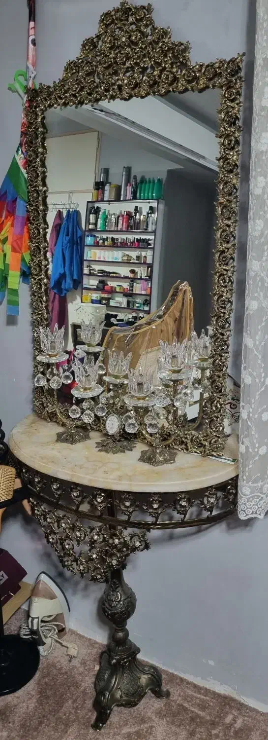 آیینه و شمعدان|صنایع دستی و سایر لوازم تزئینی|تهران, گلستان (شهرک راه آهن)|دیوار