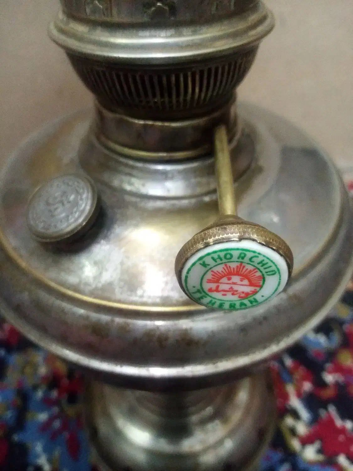 چراغ گرسوز|کلکسیون اشیاء عتیقه|کاشمر, |دیوار