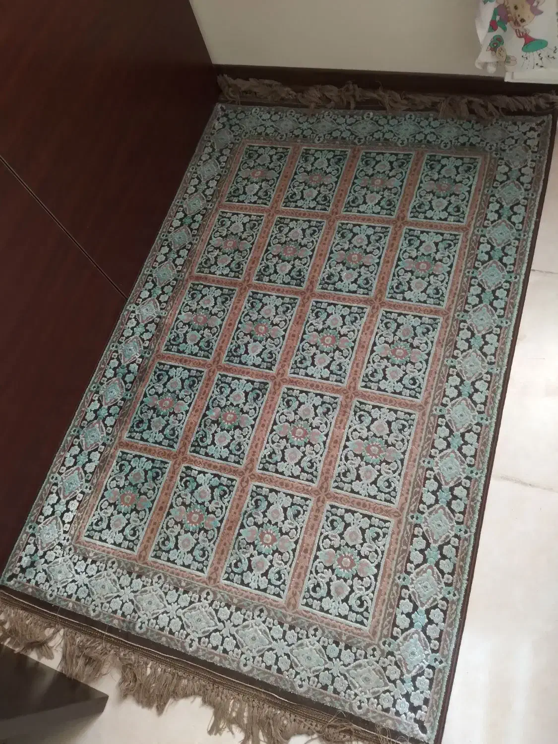 قالیچه ماشینی|فرش|دماوند, مسکن مهر گیلاوند|دیوار