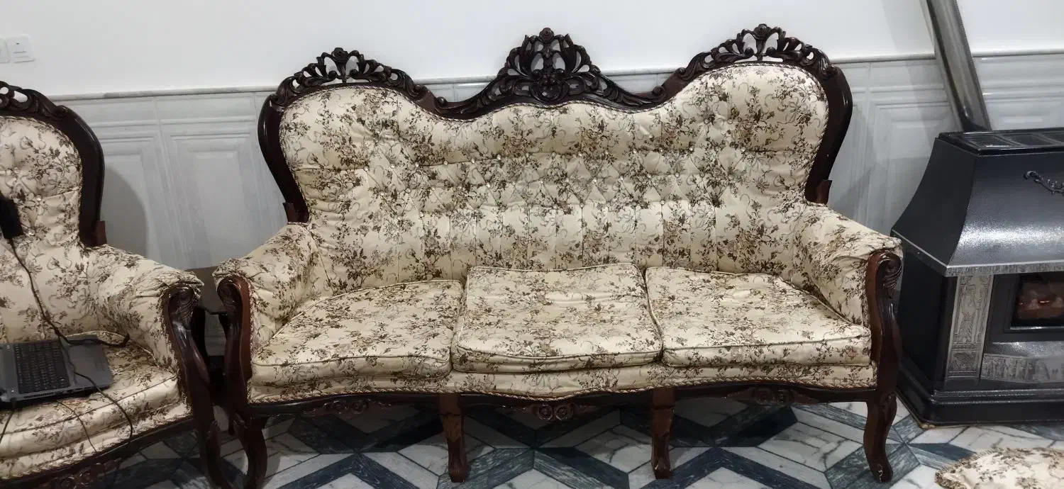 مبل سلطنتی|مبلمان خانگی و میز عسلی|قم, ولیعصر|دیوار