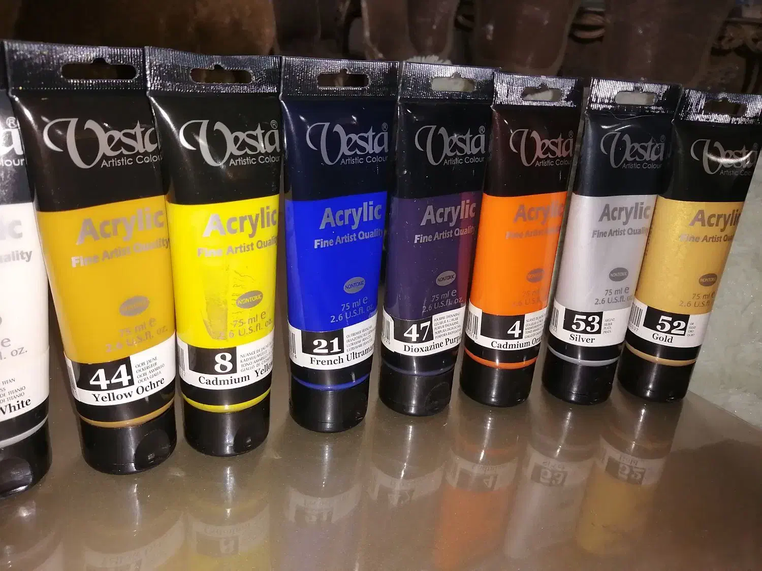 فروش تعدادی رنگ اکرولیک و مایمری|لوازم التحریر|تنکابن, |دیوار