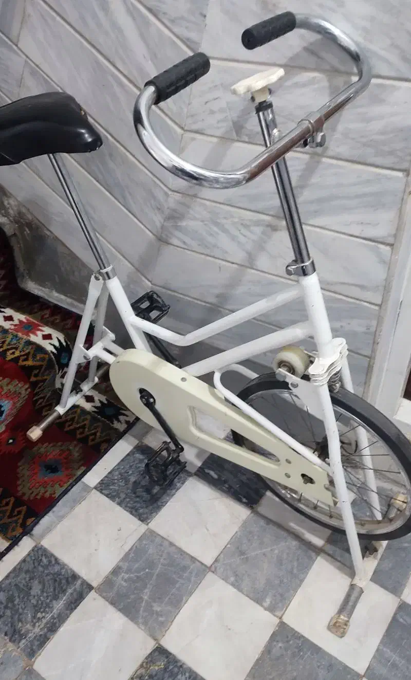 دوچرخه ثابت دوچرخه ورزشی|تجهیزات ورزشی|قم, دروازه چوبی|دیوار