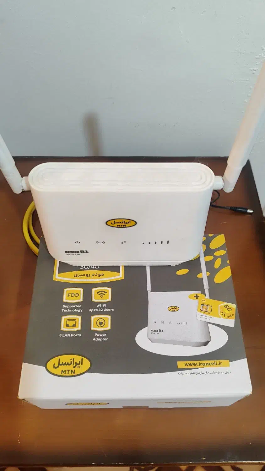 وای فای ایرانسل b1|مودم و تجهیزات شبکه|بندر ماهشهر, |دیوار